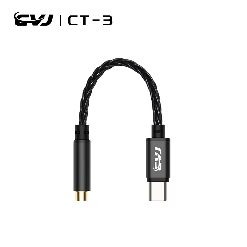 Usb C Earphone - Портативный ЦАП CVJ CT-3 с кабелем