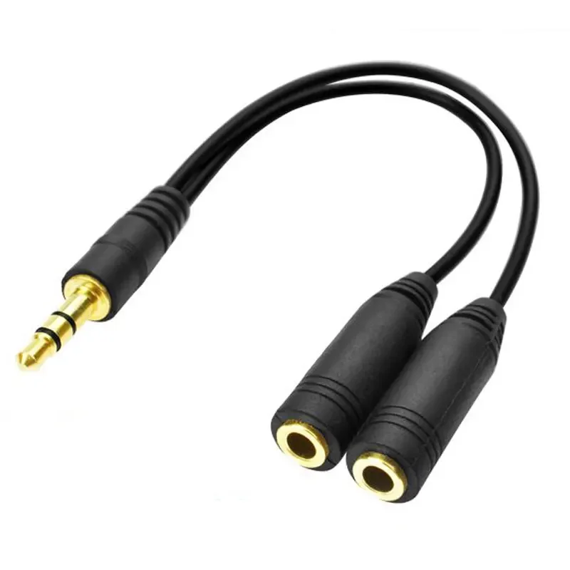 Earphone Splitter Jack - Разветвитель для наушников, удлинительный кабель 3,5