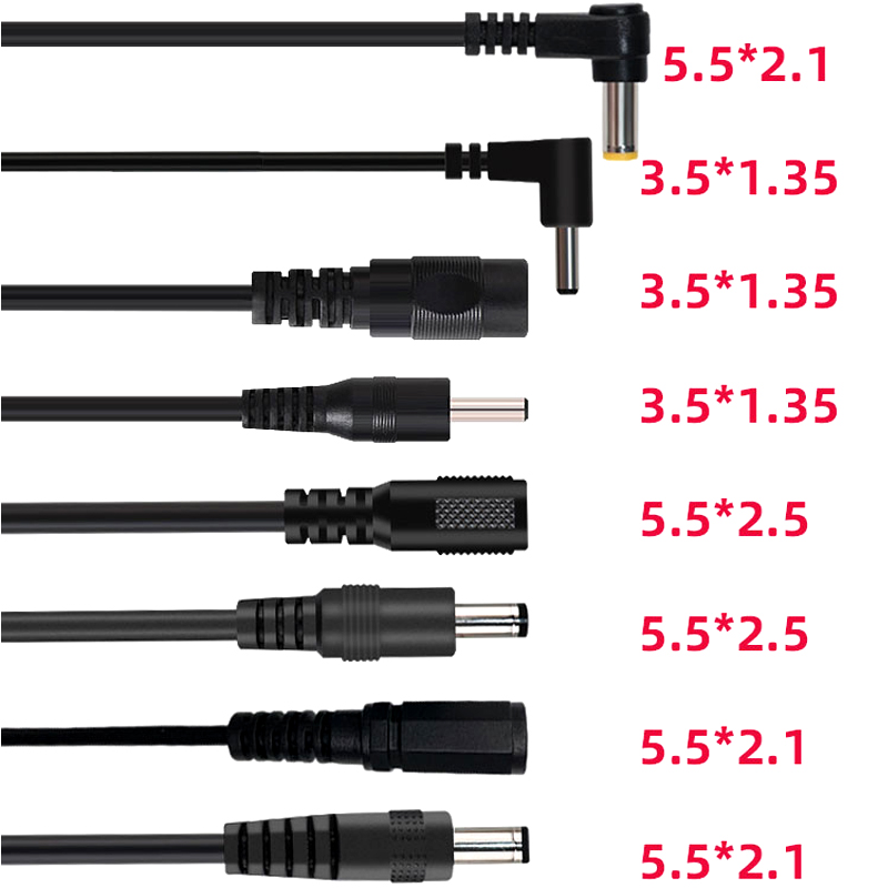 Cable Extension 3.5 - Кабель питания DC 25 см, 5.5*2.1мм,
