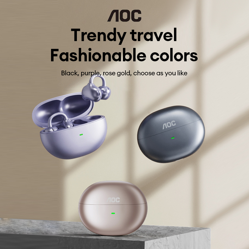 Earbuds Charging Case - Беспроводные Bluetooth-наушники AOC ACD2544 с креплением