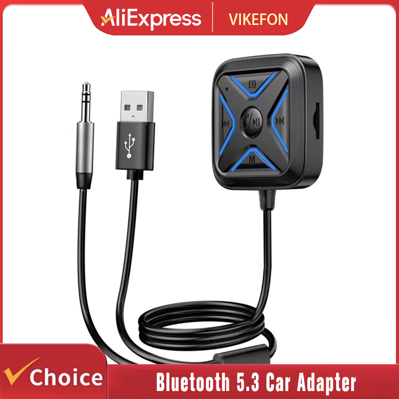 Bluetooth Adapter Receiver - Универсальный автомобильный Bluetooth-адаптер 5.3 с разъемом