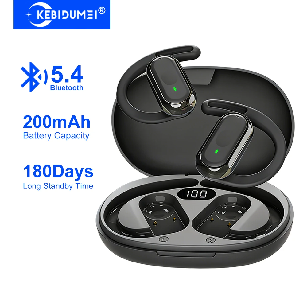 Sports Earphone Hook - KEBIDUMEI наушники с открытым ухом Bluetooth