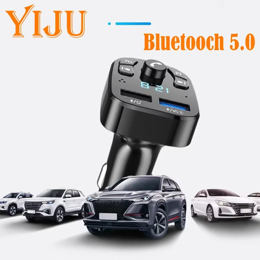 Bluetooth Adapter Receiver - Автомобильный FM-передатчик Bluetooth 5.0, беспроводной адаптер,