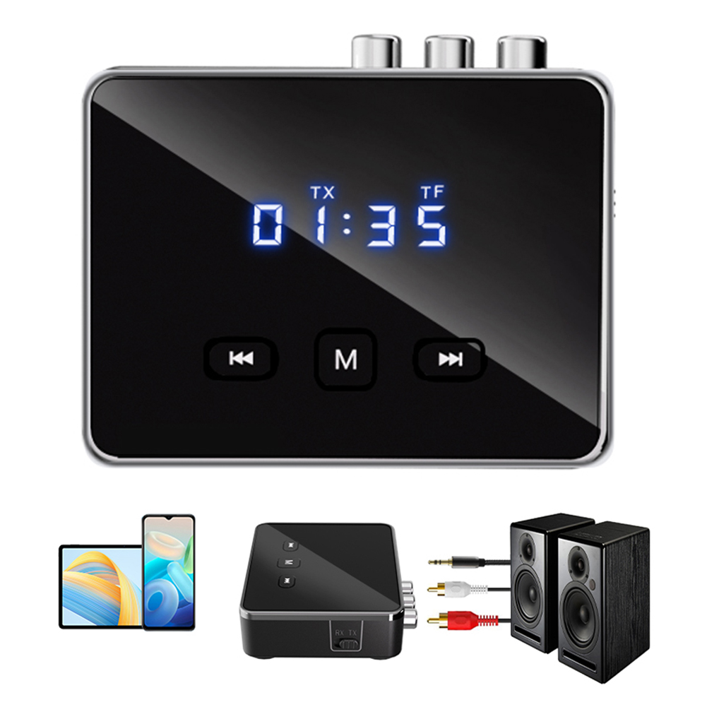 Bluetooth Adapter Receiver - BT-адаптер 5.4 (приемник/передатчик) с разъемами AUX