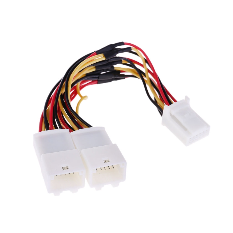 Audio Splitter Y - Новый Y-образный кабель-разветвитель 6+6 для аудиосистем