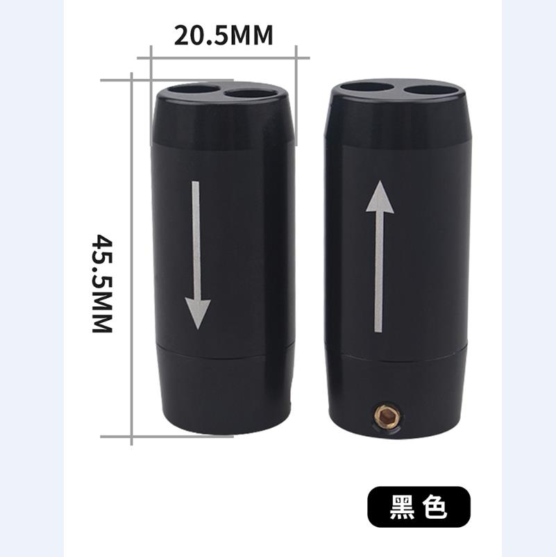 Audio Splitter Y - 4 шт., Hi-Fi алюминиевый Y-образный разветвитель,