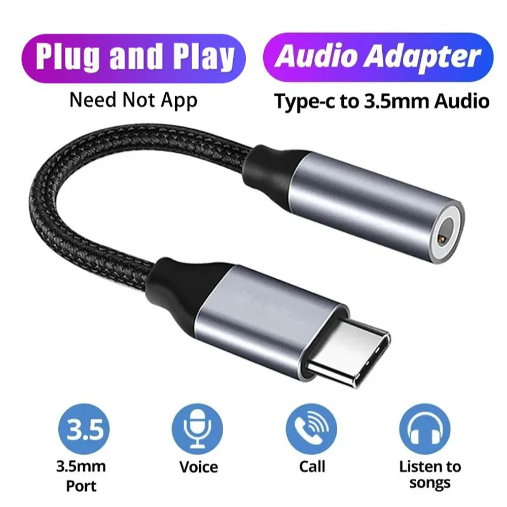 Audiophile Headphone Wired - Адаптер USB Type-C на 3,5 мм