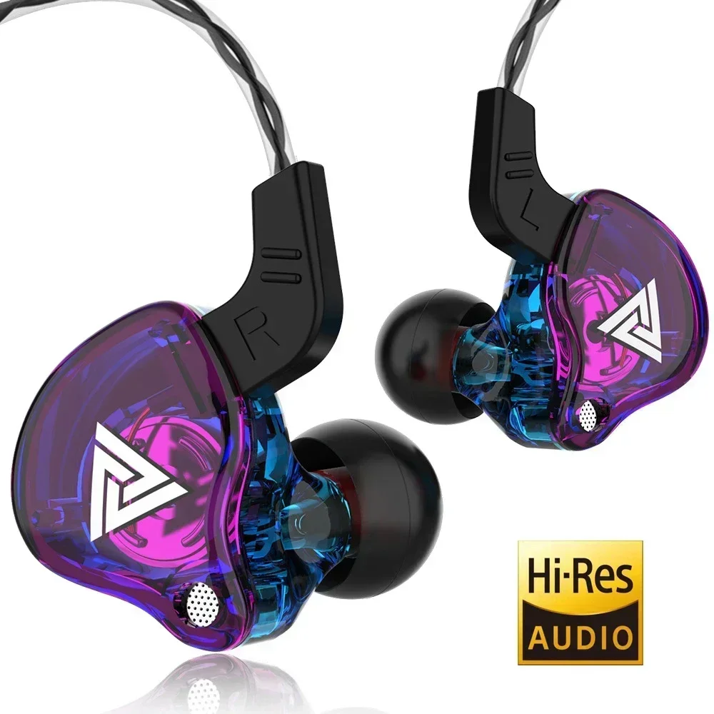 Wired Earphone Mic - Новые проводные наушники QKZ AK6 с