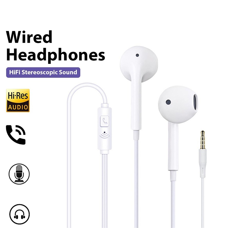 Audiophile Headphone Wired - Проводные наушники-вкладыши 3,5 мм, HIFI басовые