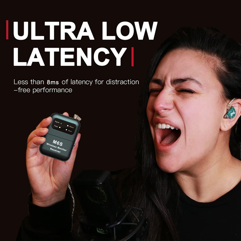 In Ear Monitor Iem - A73E-2.4G Беспроводная система внутриканального монитора Беспроводная
