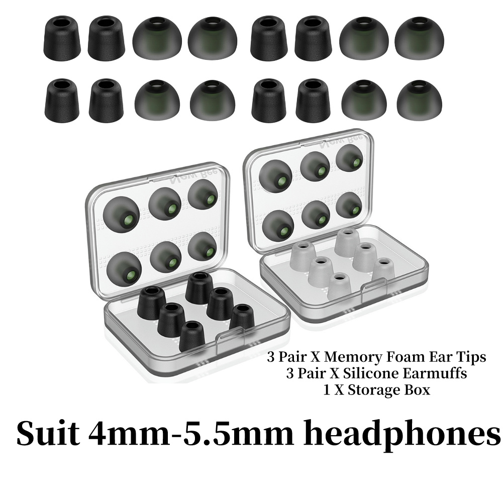 Earphone Foam Tip - Насадки для наушников с эффектом памяти