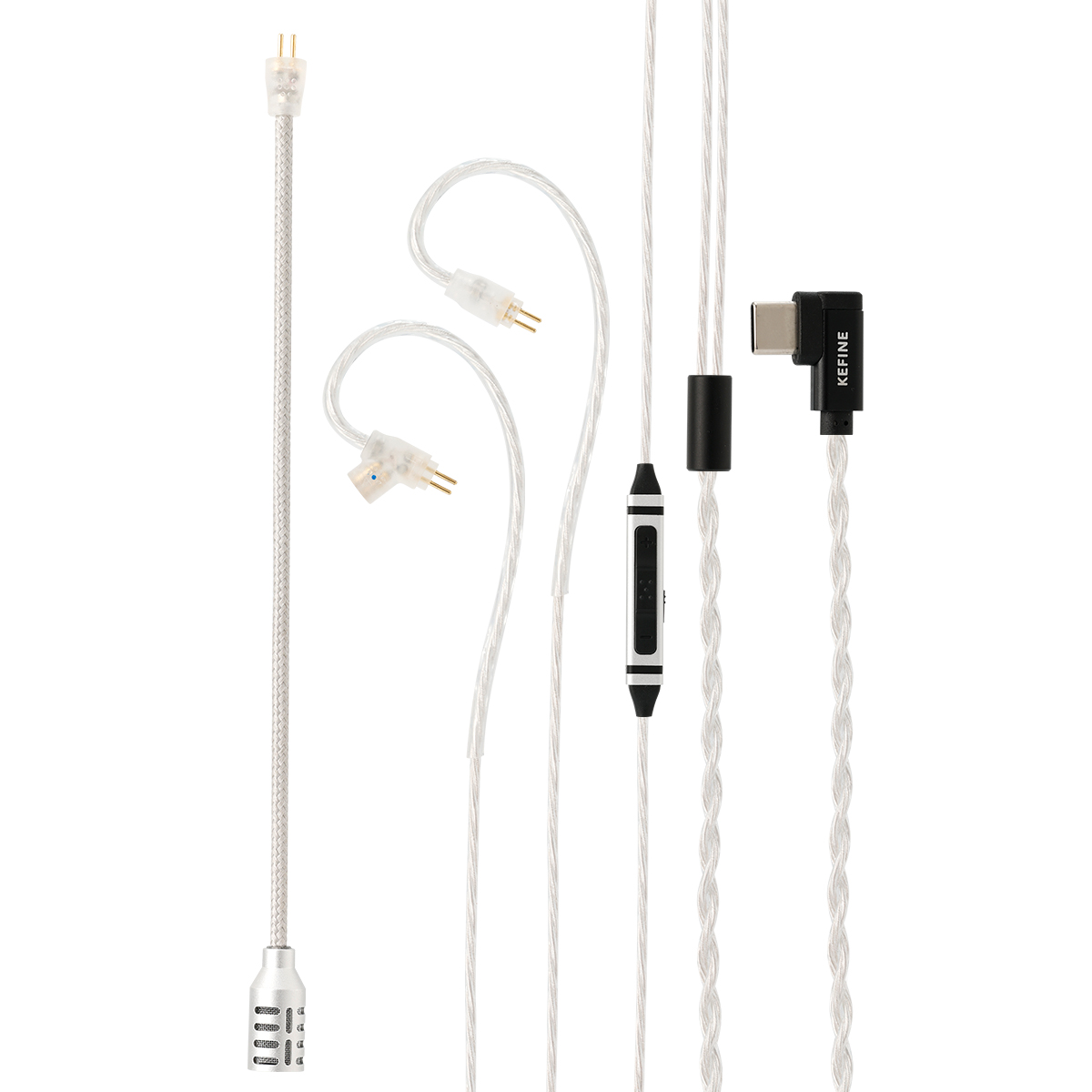 Wired Earphone Mic - Игровой кабель Kefine для проводных Hi-Fi
