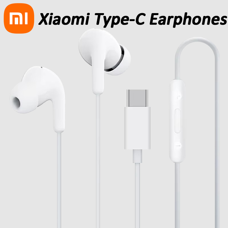 Wired Earphone Mic - Новые оригинальные наушники Xiaomi Type-C 2025