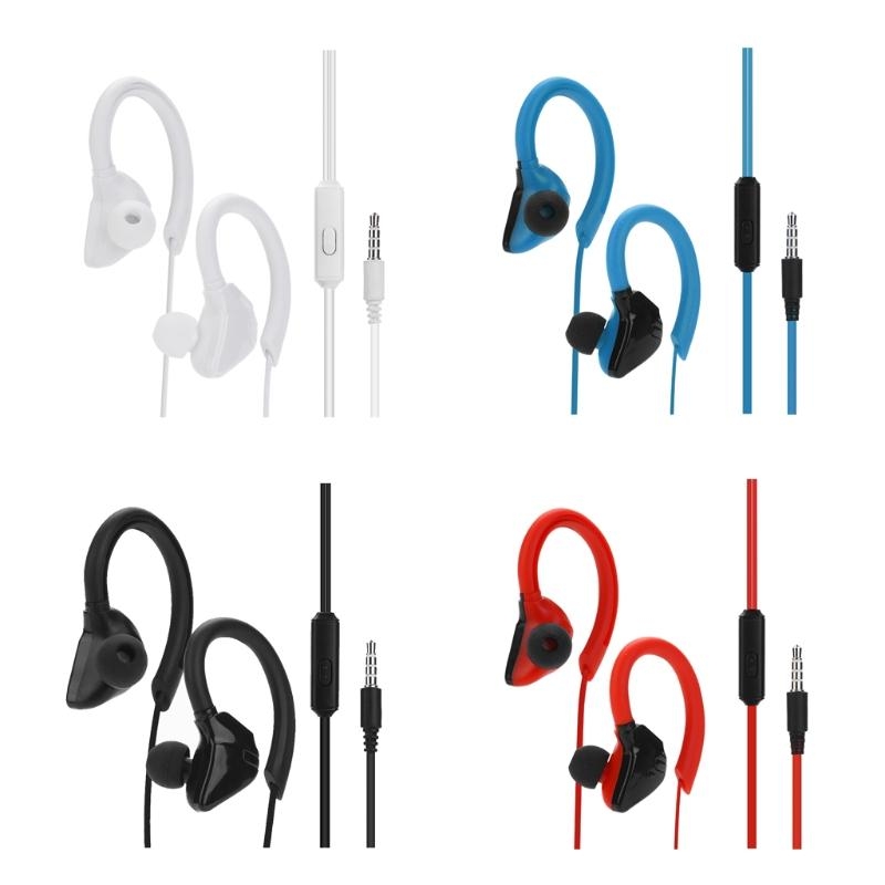 Wired Earphone Mic - Спортивные наушники-внедорожные наушники с басом регулирования