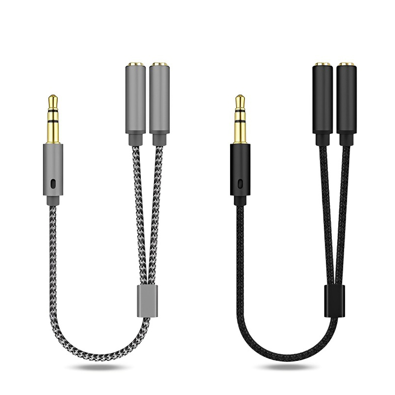 Earphone Splitter Jack - 3,5 мм аудио сплиттер Y-разъем 1