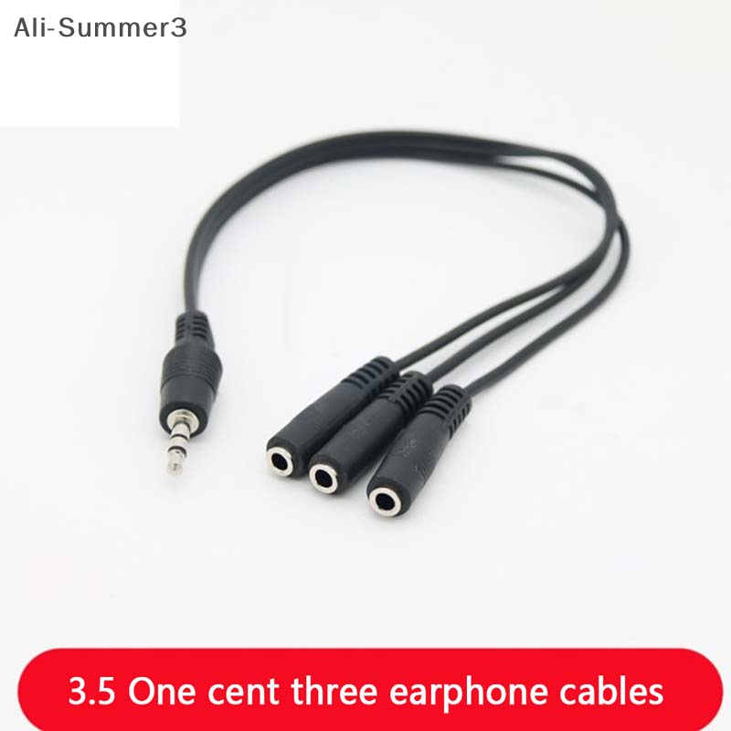 3,5 мм 3-полосный порт Aux Mul – обзор и цена Earphone Splitter Jack