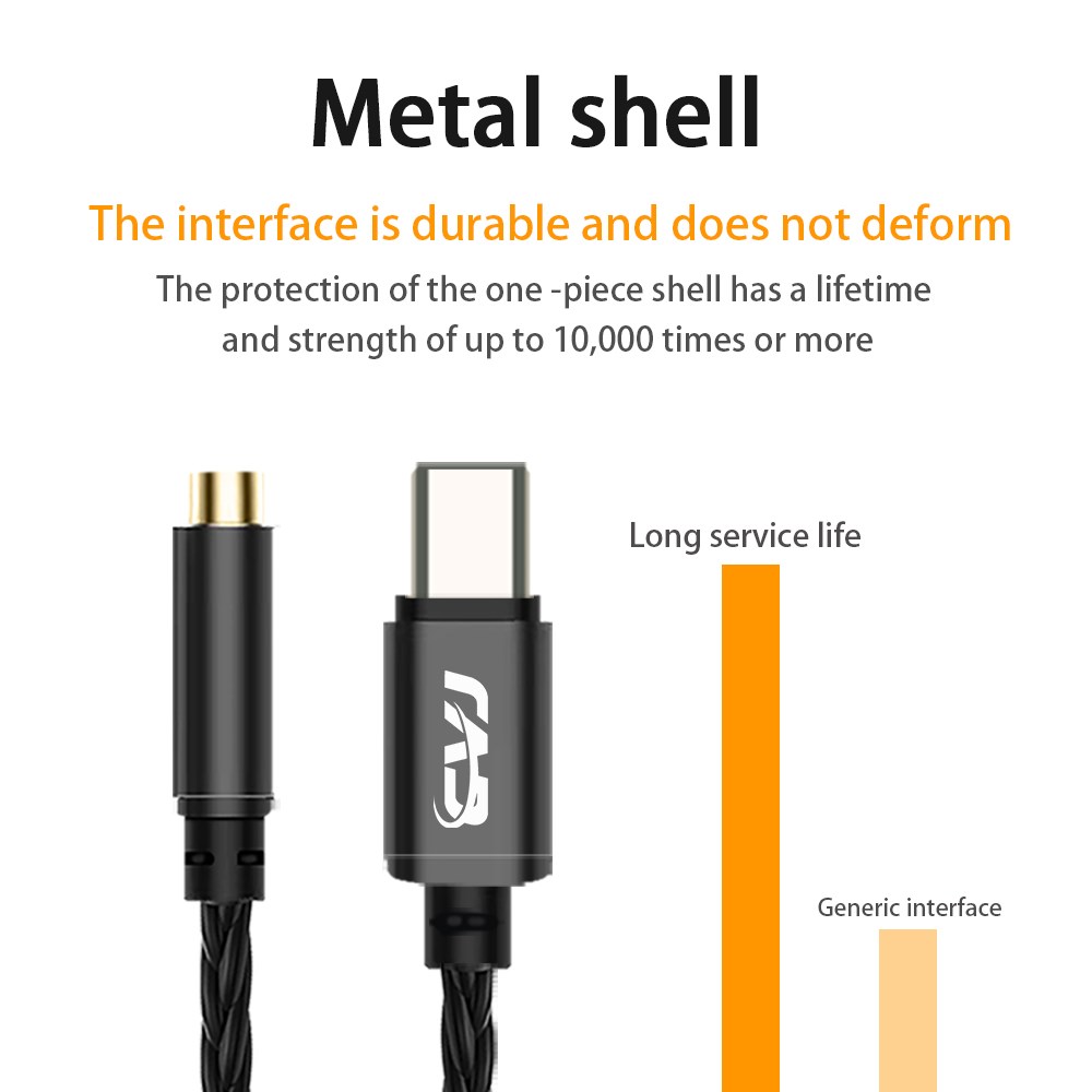 Портативный ЦАП CVJ CT-3 с каб – обзор и цена Usb C Earphone