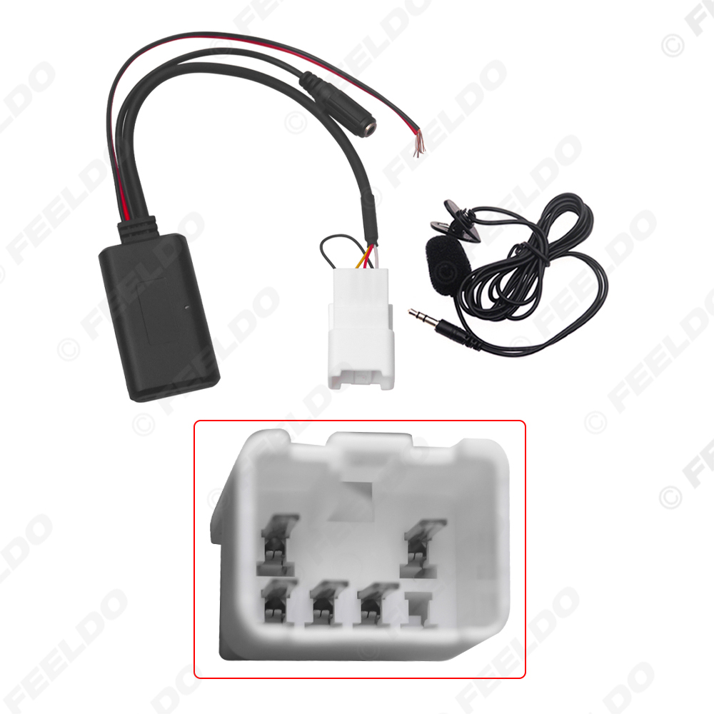 FEELDO 1 шт. автомобильный 5-к – обзор и цена Bluetooth Adapter Receiver