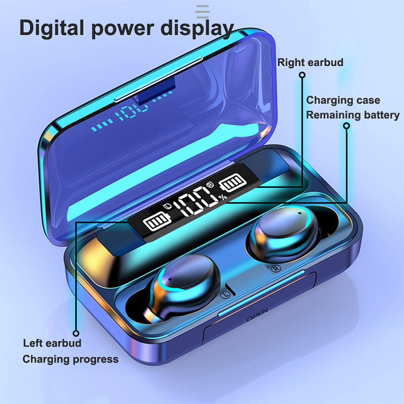 Беспроводные наушники F9 2026, – обзор и цена Wireless Earbuds Tws