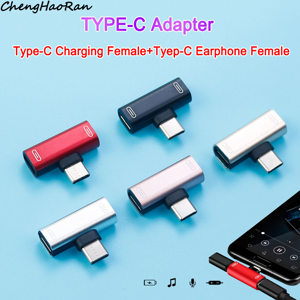 1/2 шт. 3-в-1 USB-C адаптер Ty – обзор и цена Usb C Earphone