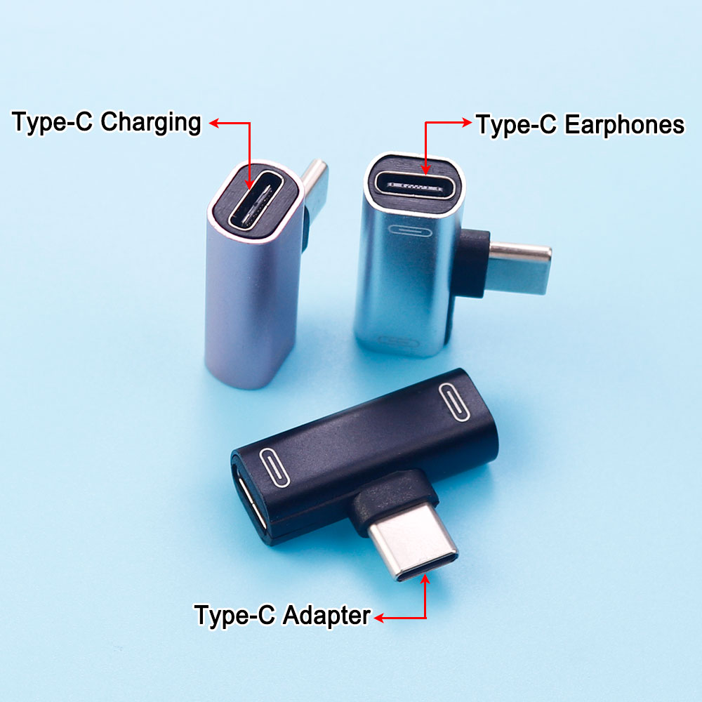 1/2 шт. 3-в-1 USB-C адаптер Ty – обзор и цена Usb C Earphone