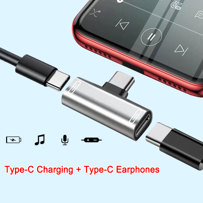 1/2 шт. 3-в-1 USB-C адаптер Ty – обзор и цена Usb C Earphone