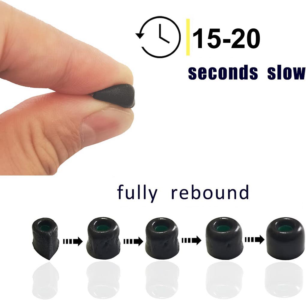 Насадки из пены с эффектом пам – обзор и цена Earphone Foam Tip