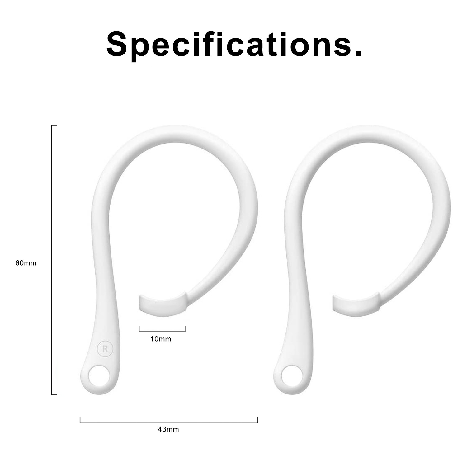1 пара силиконовых ушных крючк – обзор и цена Sports Earphone Hook