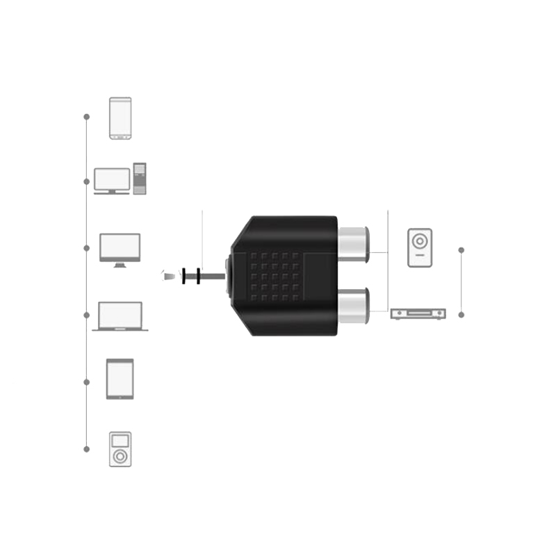 1/2/4 шт. Аудиокабель-адаптер  – обзор и цена Earphone Splitter Jack