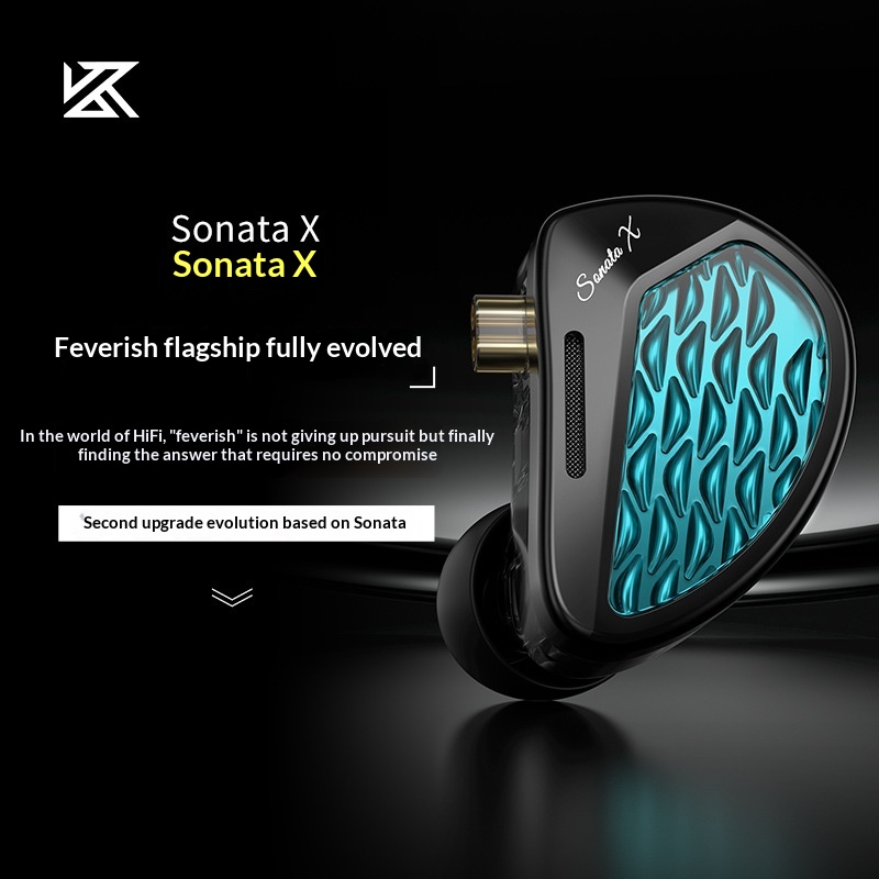 Наушники-мониторы KZ Sonata X: – обзор и цена Audiophile Headphone Wired