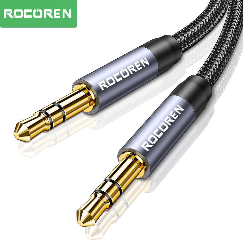 Аудиокабель Rocoren со штекеро – обзор и цена Cable Extension 3.5