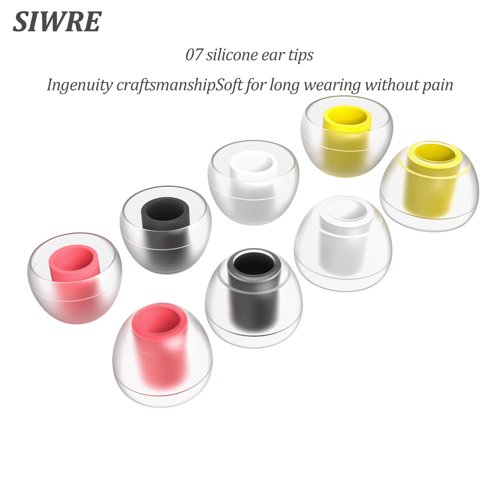 Силиконовые насадки SIWRE 07 д – обзор и цена In Ear Monitor Iem