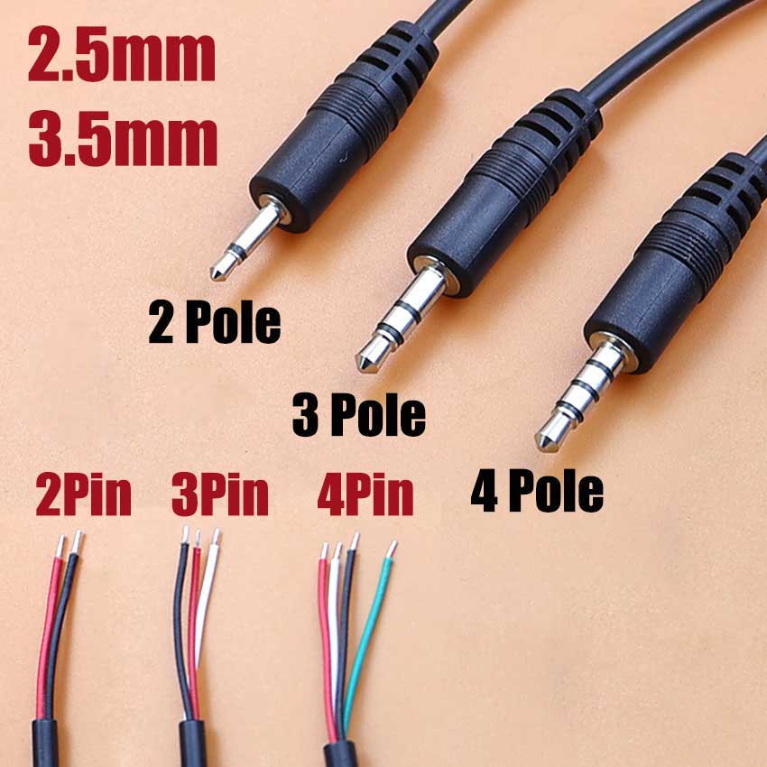 1 шт. 2,5 мм 3,5 мм моно/стере – обзор и цена Audiophile Headphone Wired