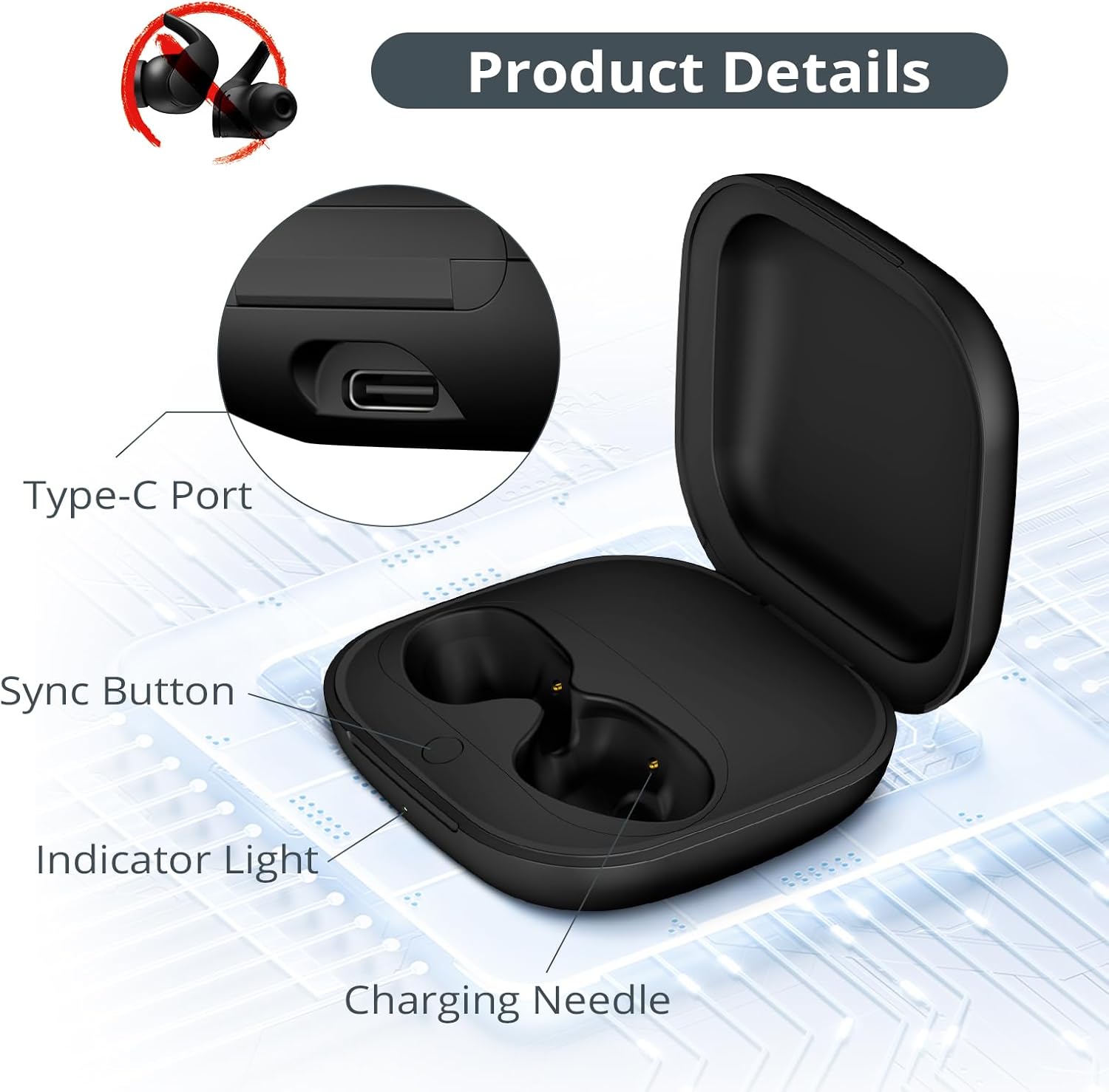 Сменный зарядный чехол для нау – обзор и цена Earbuds Charging Case