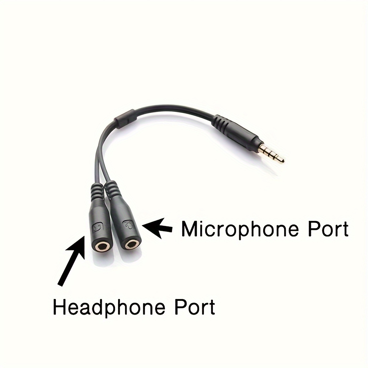 3,5 мм стерео аудио 1 штекер н – обзор и цена Audio Splitter Y
