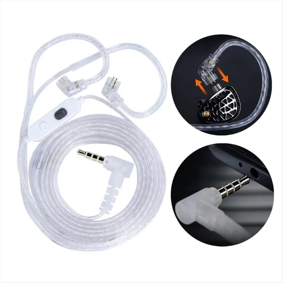 Кабель для наушников ABAN M2 с – обзор и цена Wired Earphone Mic