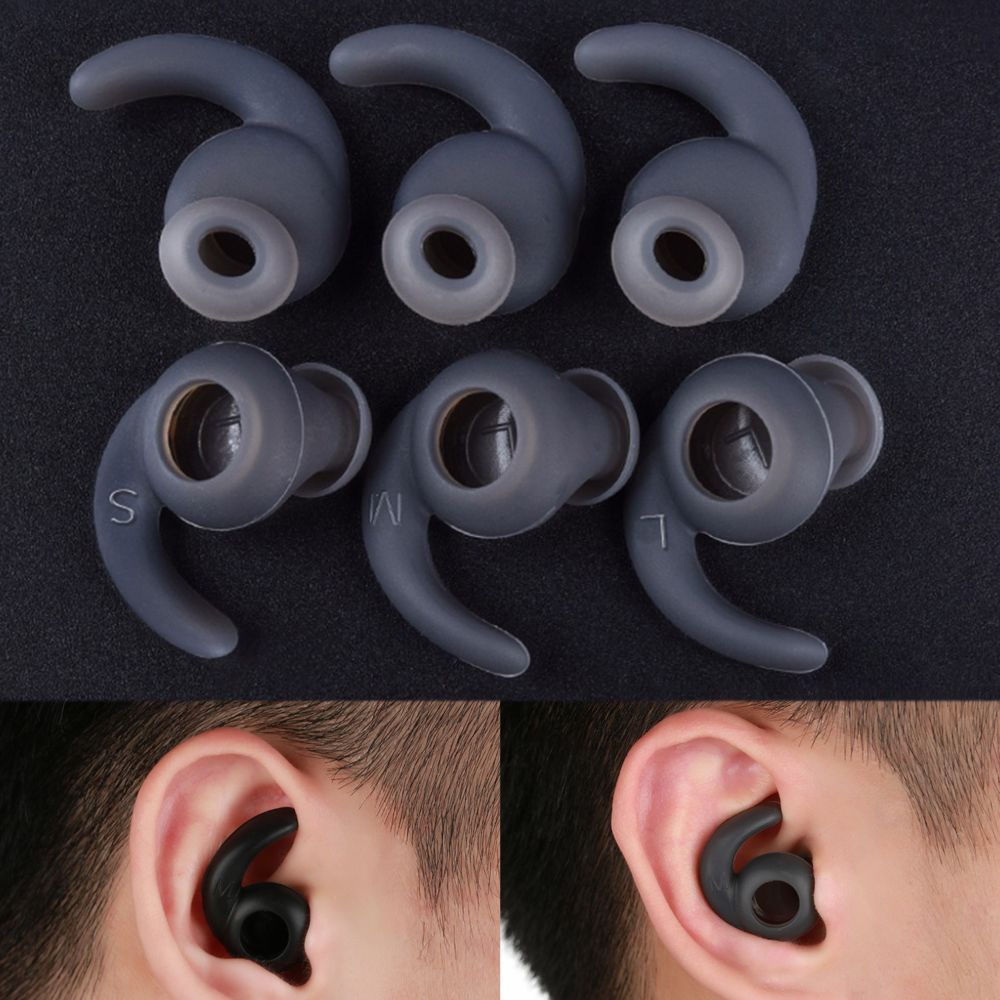 3 пары, силиконовый чехол для  – обзор и цена Sports Earphone Hook