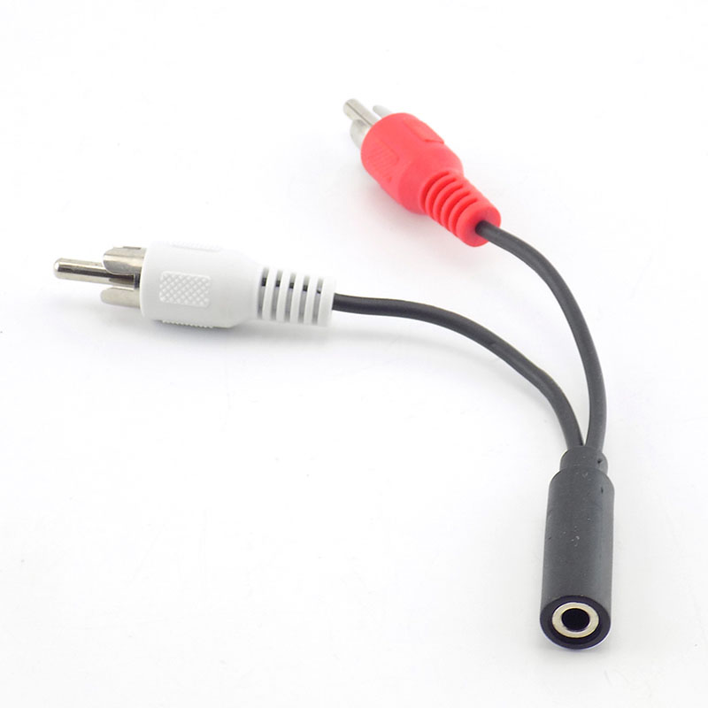 3,5 мм гнездо RCA Стерео на 2  – обзор и цена Cable Extension 3.5