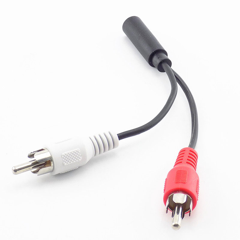 3,5 мм гнездо RCA Стерео на 2  – обзор и цена Cable Extension 3.5