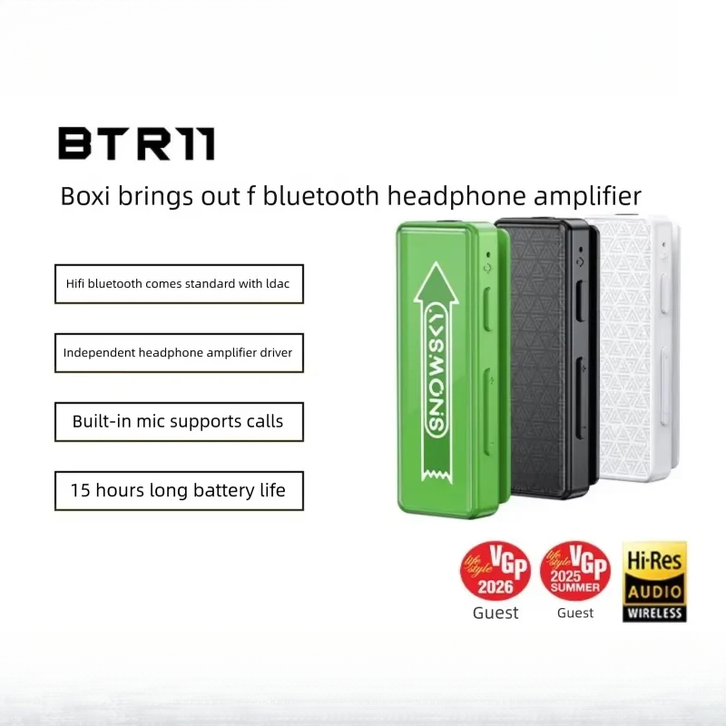 FiiO BTR11 Bluetooth-аудиоприе – обзор и цена Wired Earphone Mic