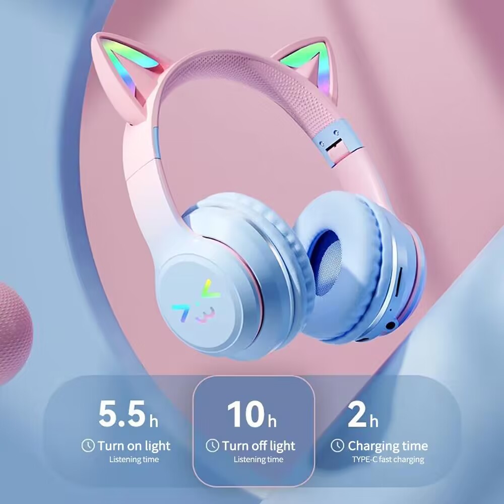 Светящиеся наушники RGB, беспр – обзор и цена Gaming Headset Rgb