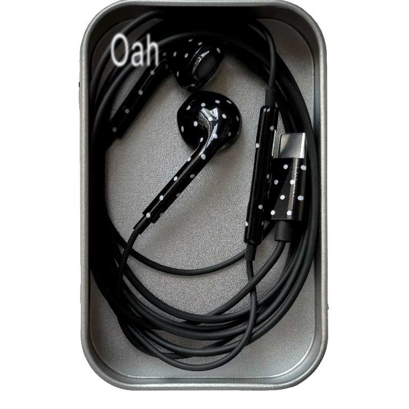 Проводные наушники Oah Polka D – обзор и цена Usb C Earphone