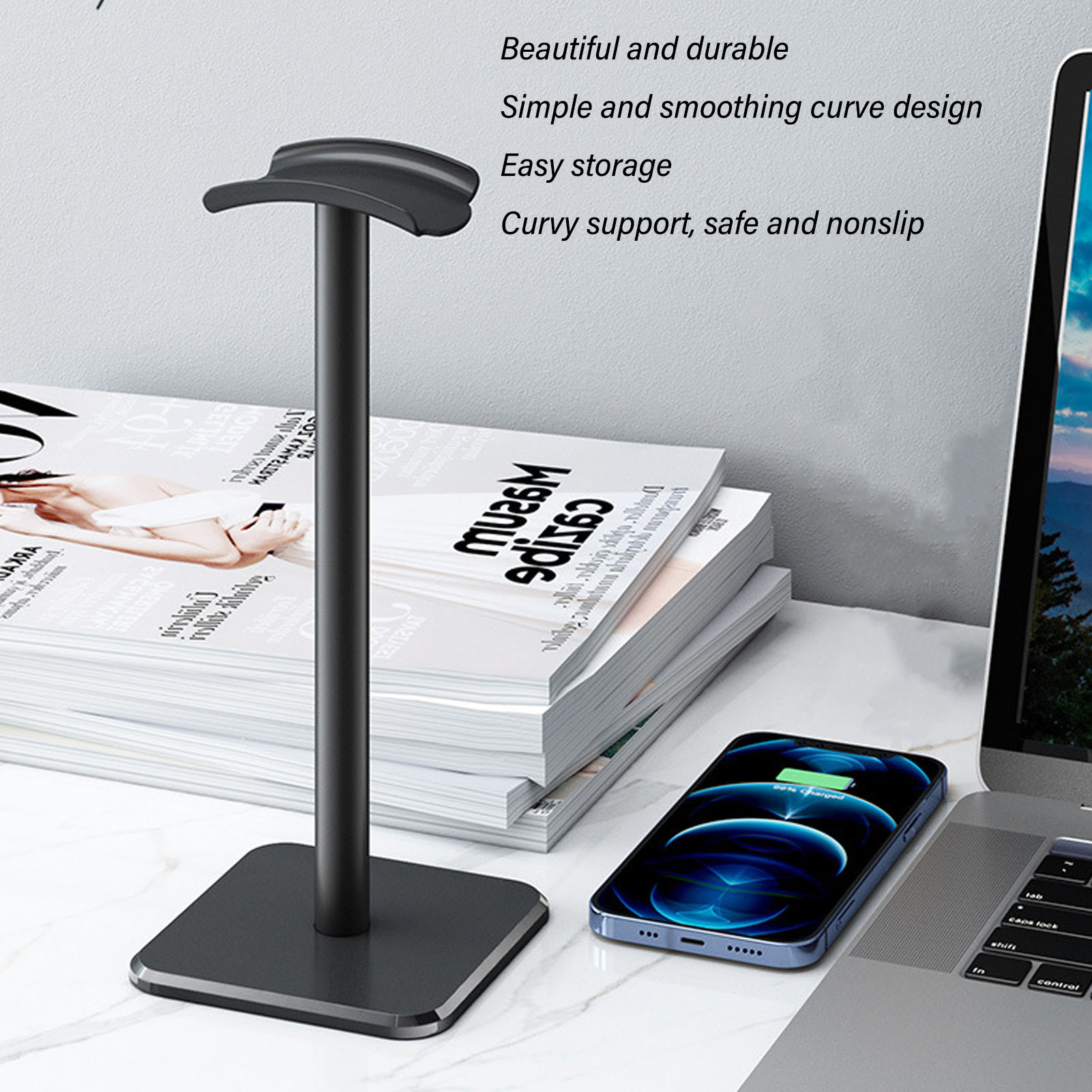 Подставка для наушников с закр – обзор и цена Headphone Stand Desk