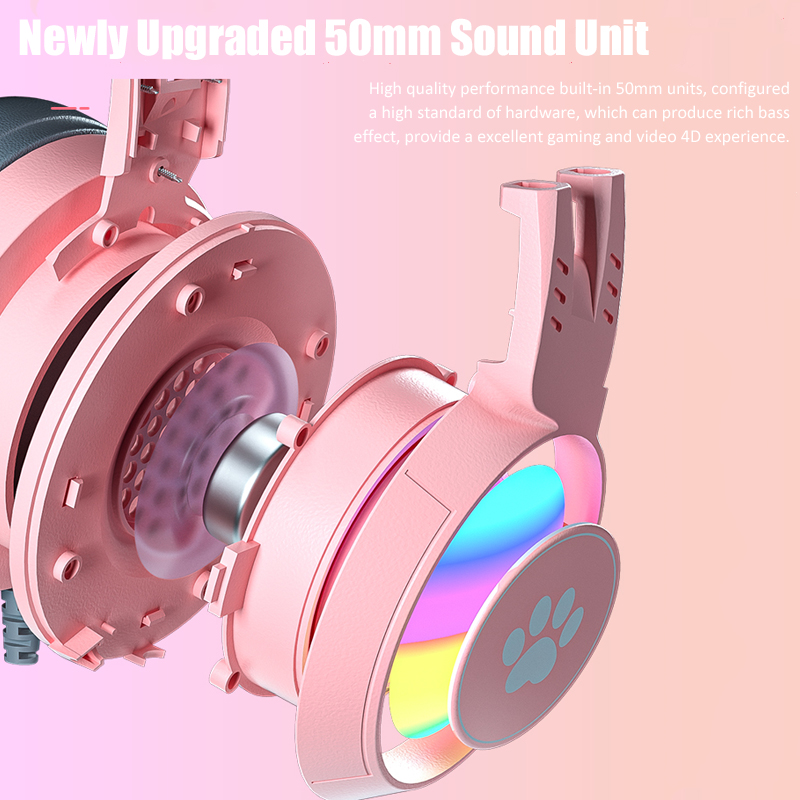 Симпатичные игровые наушники с – обзор и цена Gaming Headset Rgb