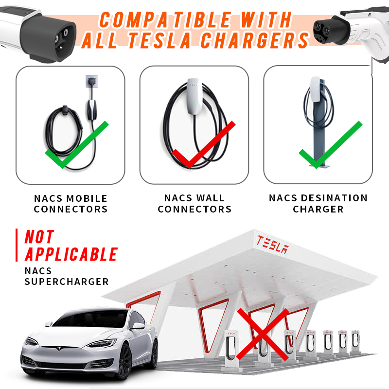 WUFEN Tesla Зарядное устройств – обзор и цена Cable Extension 3.5