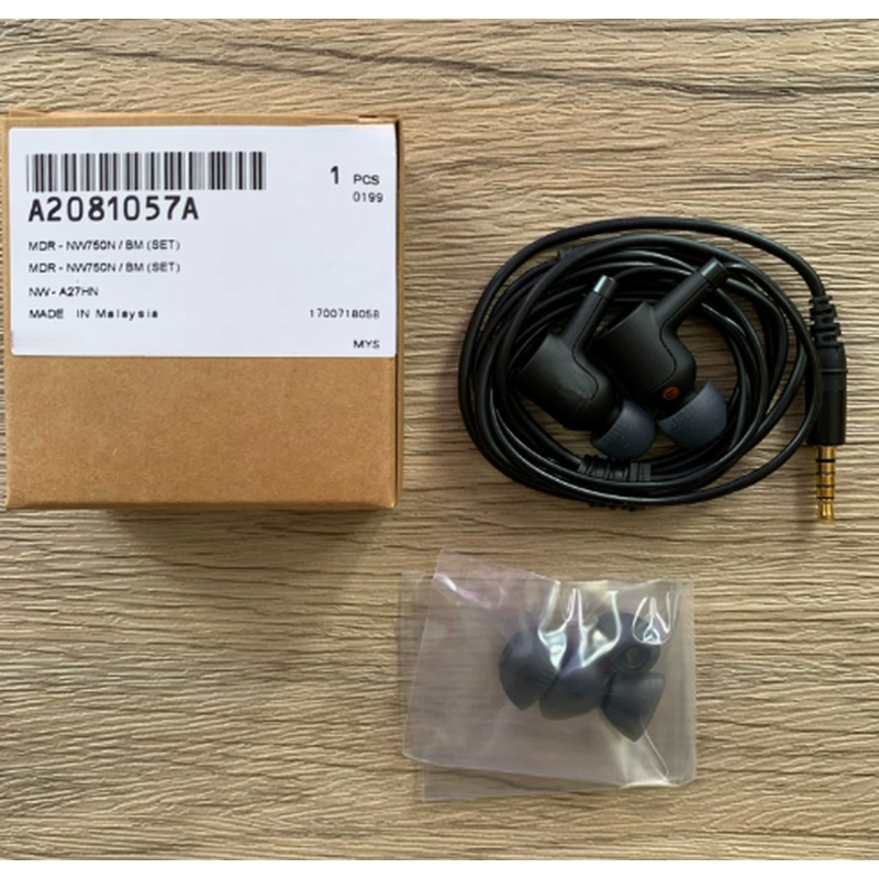 Наушники Sony MDR-NW750N белые – обзор и цена Wired Earphone Mic