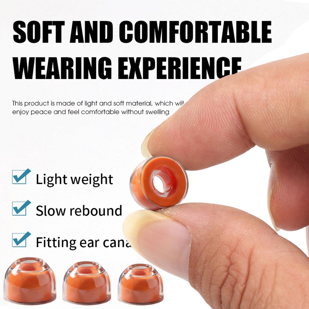 1-3 пары сменных амбушюр из пе – обзор и цена Earphone Foam Tip