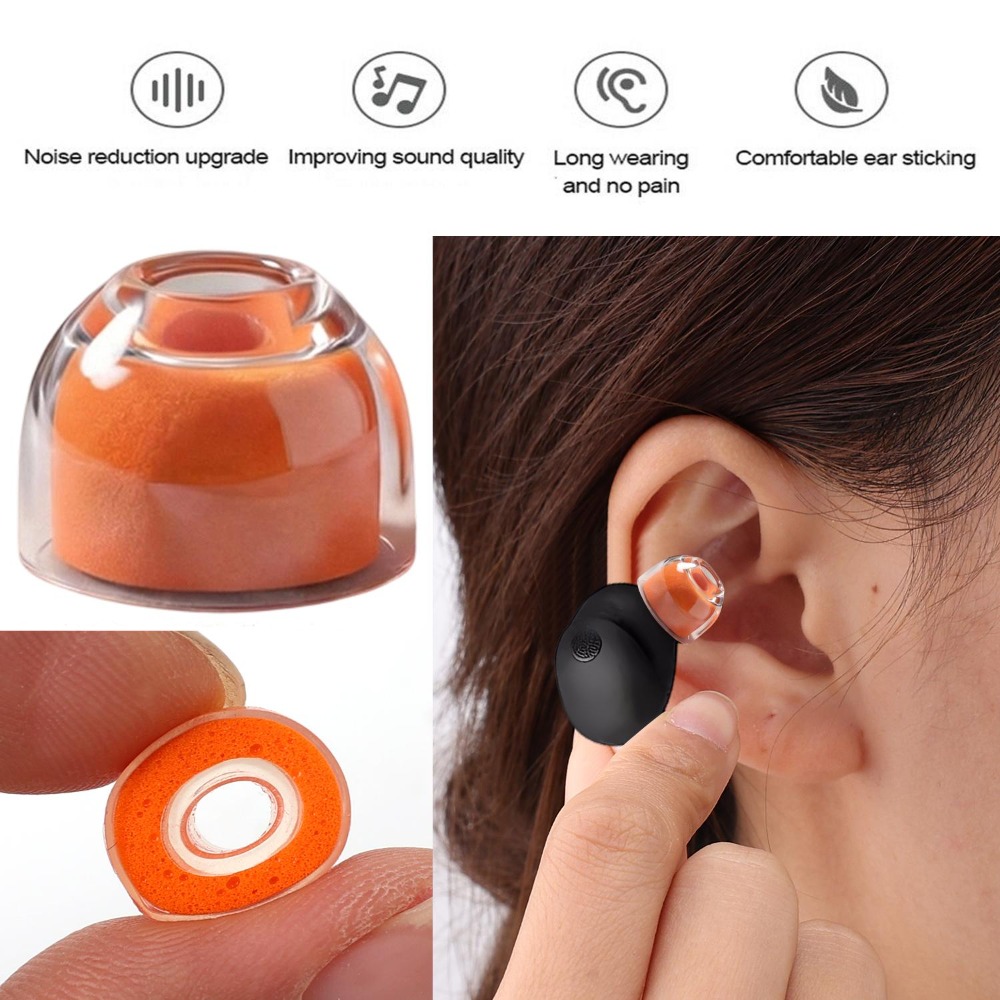 1-3 пары сменных амбушюр из пе – обзор и цена Earphone Foam Tip