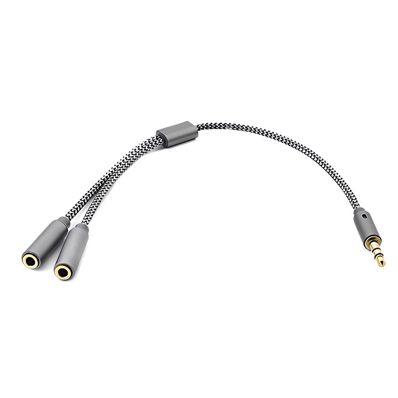 3,5 мм аудио сплиттер Y-разъем – обзор и цена Earphone Splitter Jack